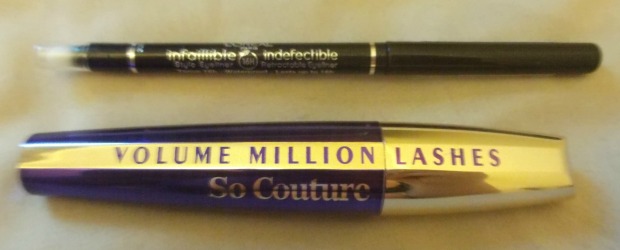L'oreal volume million lashes and infaillable